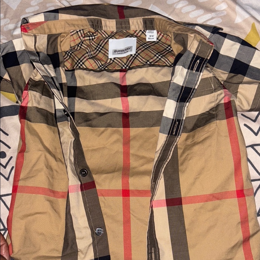 Burberry Checkered Shirt